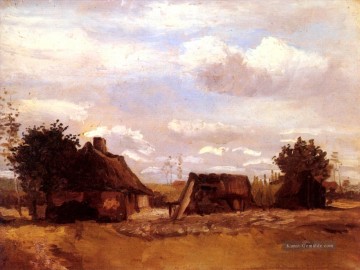 Cottage Vincent van Gogh Ölgemälde